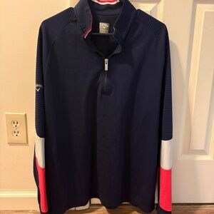 Callaway Men's XL WeatherSeries Long Sleeve Golf Shirt